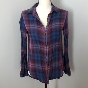 American Eagle Boyfriend Fit Plaid